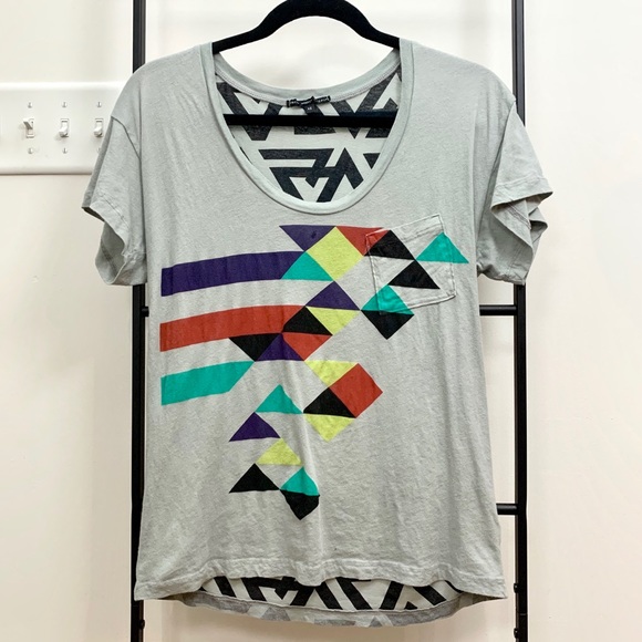 Urban Outfitters Tops - Urban Outfitters Geometric Oversized Tee